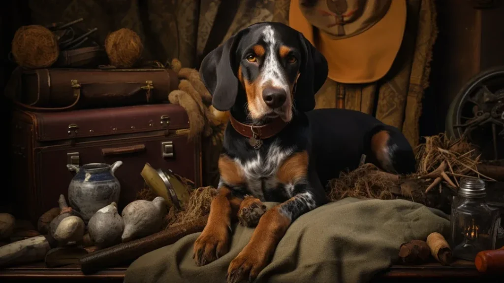 Characteristics of the Bluetick Coonhound Dog