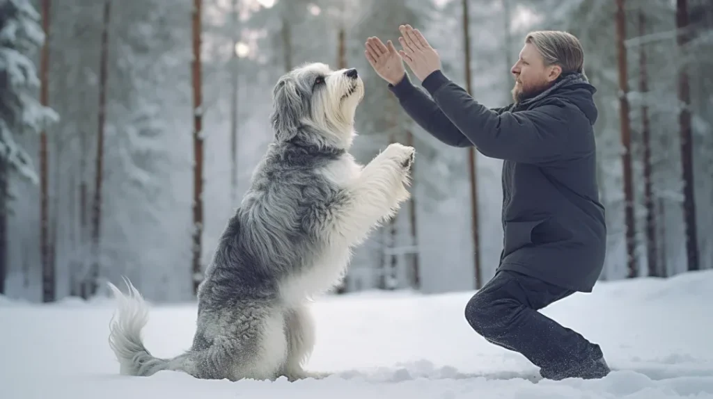 How to Properly Train a Bearded Collie