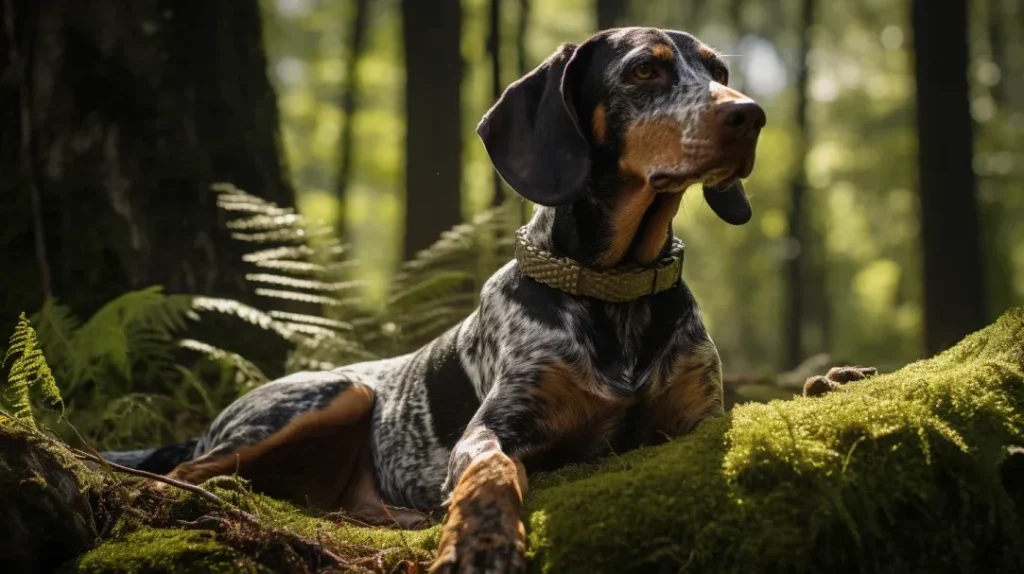 The Striking Appearance of Bluetick Coonhounds