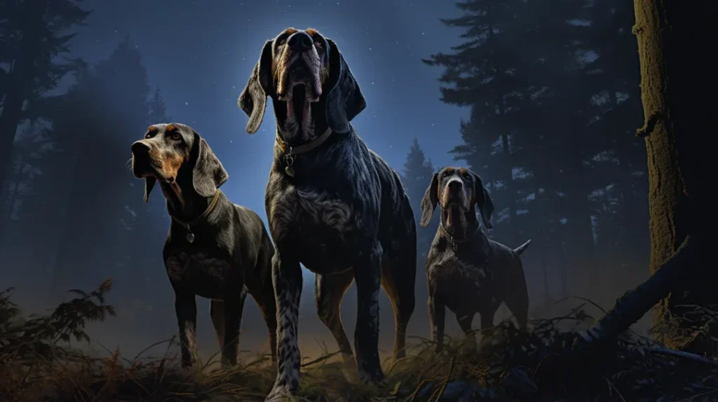 The Thrill of the Chase: Bluetick Coonhounds and Coon Hunting